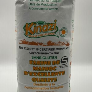 FARINE DE MANIOC SANS GLUTEN, KINAZI, 2KG