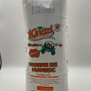 FARINE DE MANIOC, MARQUE DE KINAZI, 1 KG