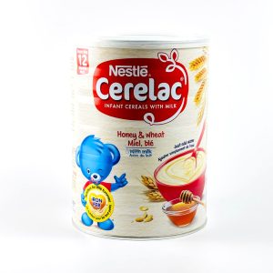 Cerelac blé & miel lait infantile, enrichi en fer 450g
