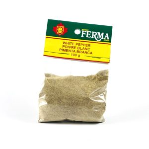 Ferma poivre blanc moulu, goût délicat 100g