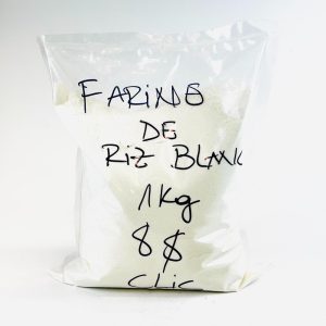 Farine de riz blanc sans gluten 1 kg