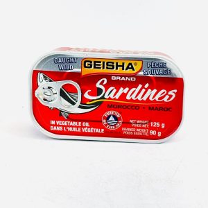 Sardines à l'huile végétale Riche en omégas 125g