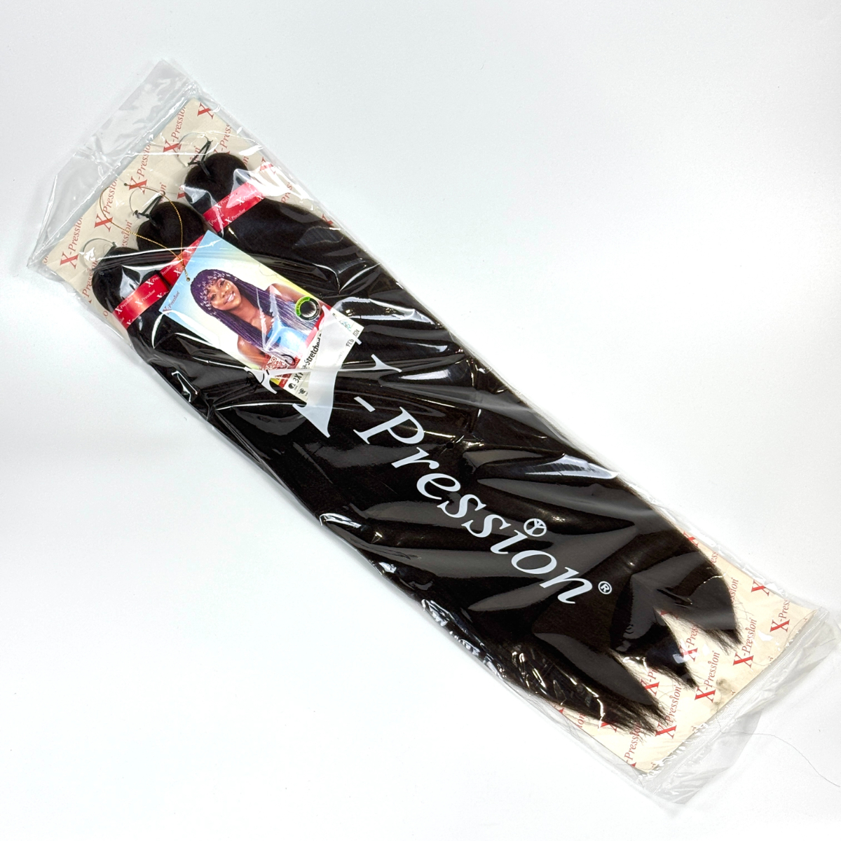 Mèche X-Pression Ultra Braid 82" couleur 1, non tirée