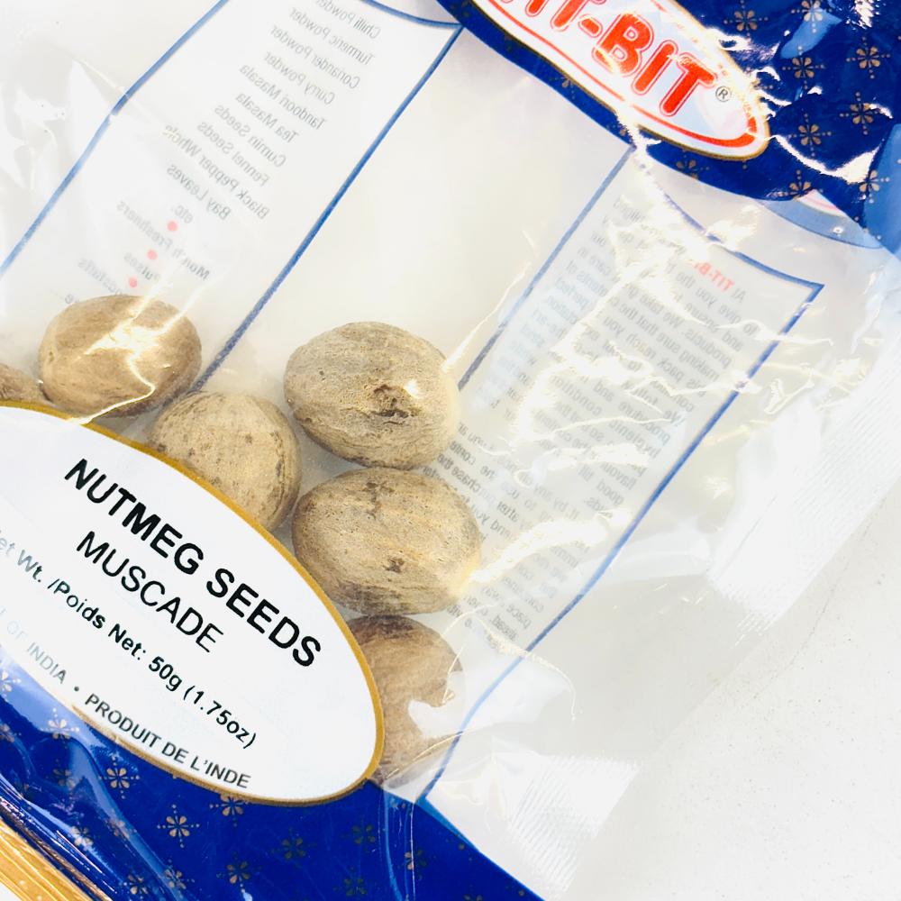 Graines de muscade entières 85g – Image 2