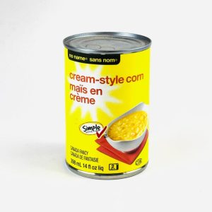 Maïs en crème No Name /maïs sucré 398 ml