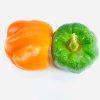 Poivrons frais – orange et vert 2 pièces