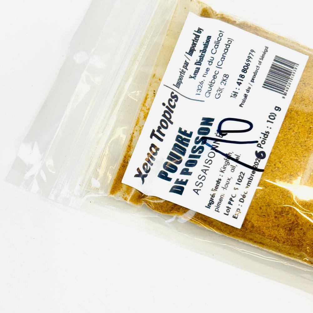 Poudre de poisson assaisonnement naturel 100g