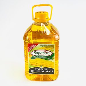 Huile de maïs Saporito sans cholestérol 3L