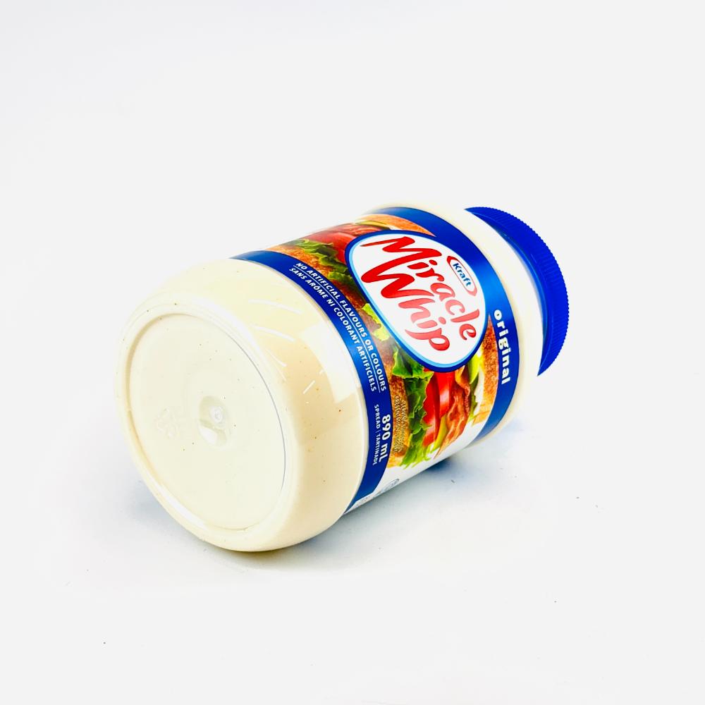 Sauce Miracle Whip Kraft sans colorants 890ml – Image 2