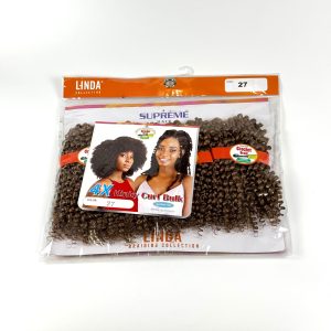 Mèche Kinky Curl Bulk 4X couleur 27, non tirée