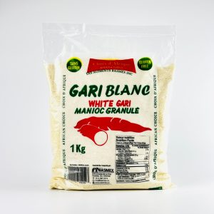 Gari blanc sans gluten à base de manioc – 1kg