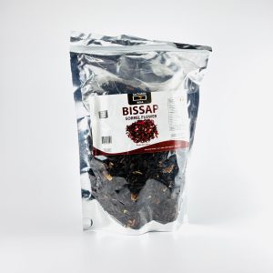 Fleurs d’hibiscus séchées Bissap rouge naturel – 100g