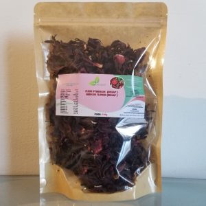 Fleurs d’hibiscus sechées ( bissap / foloré) - 100g