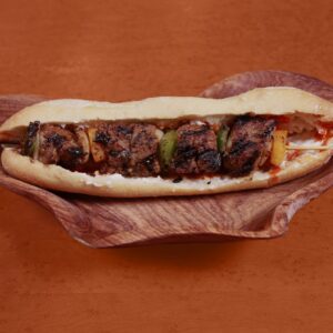Pain Brochette au Bœuf