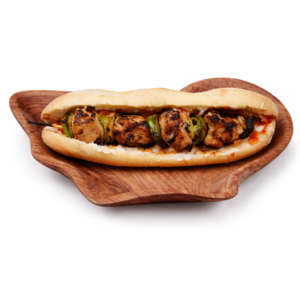 Pain Brochette au Poulet