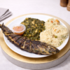 Riz, Poisson & Pondu Madézou