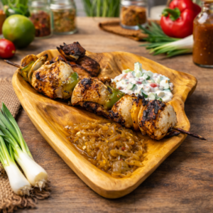 Brochette de poulet