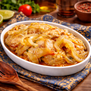 Sauce aux oignons maison