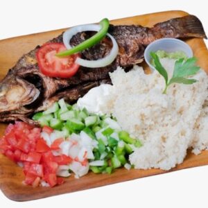 Attiéké au Poisson
