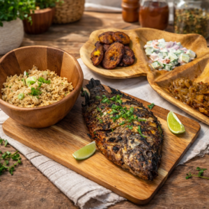Assiette Tilapia Braisé